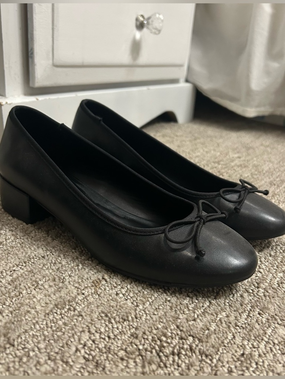 ballet flats with heel!